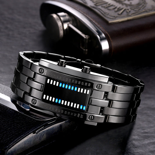 ⌚ Reloj LED Binario Coreano – Estilo Futurista que Destaca