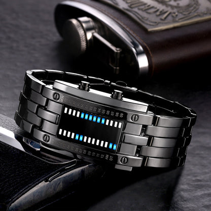 ⌚ Reloj LED Binario Coreano – Estilo Futurista que Destaca