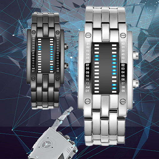 ⌚ Reloj LED Binario Coreano – Estilo Futurista que Destaca